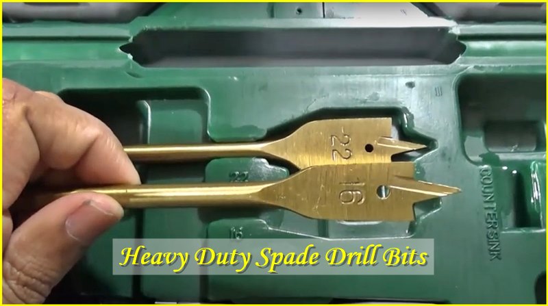 what are spade drill bits used for