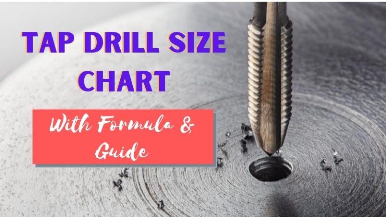 Tap Drill Size Chart [With Formula & Reading Guide]